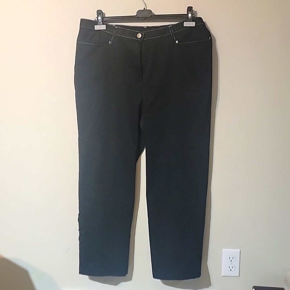 EUC TANJAY WOMEN'S BLACK PANTS size 16